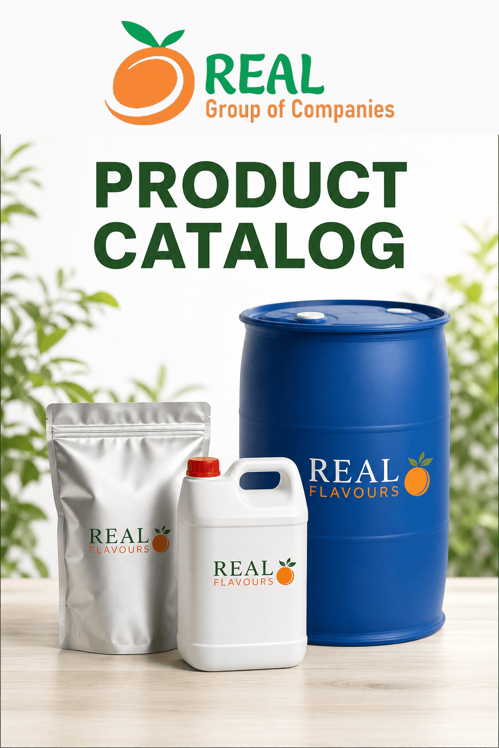 REAL Group of Companies product catalog cover
